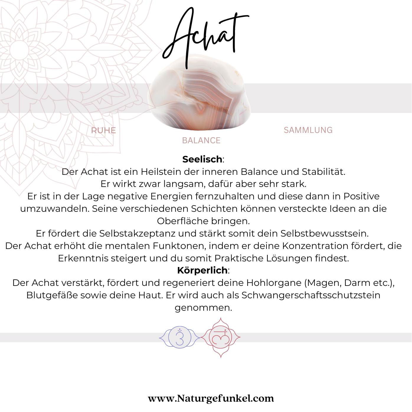Botswanna Achat Armband