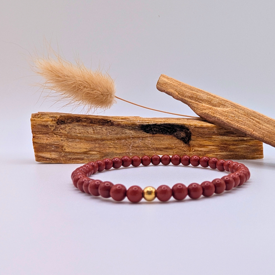 Jaspis Armband