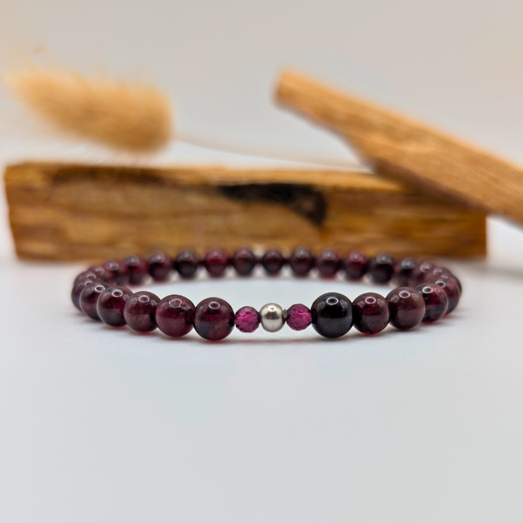 Granat Armband