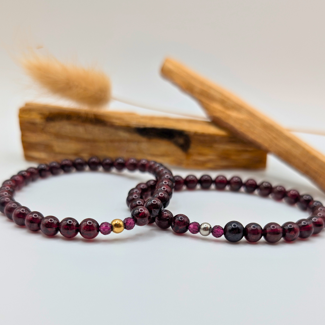 Granat Armband
