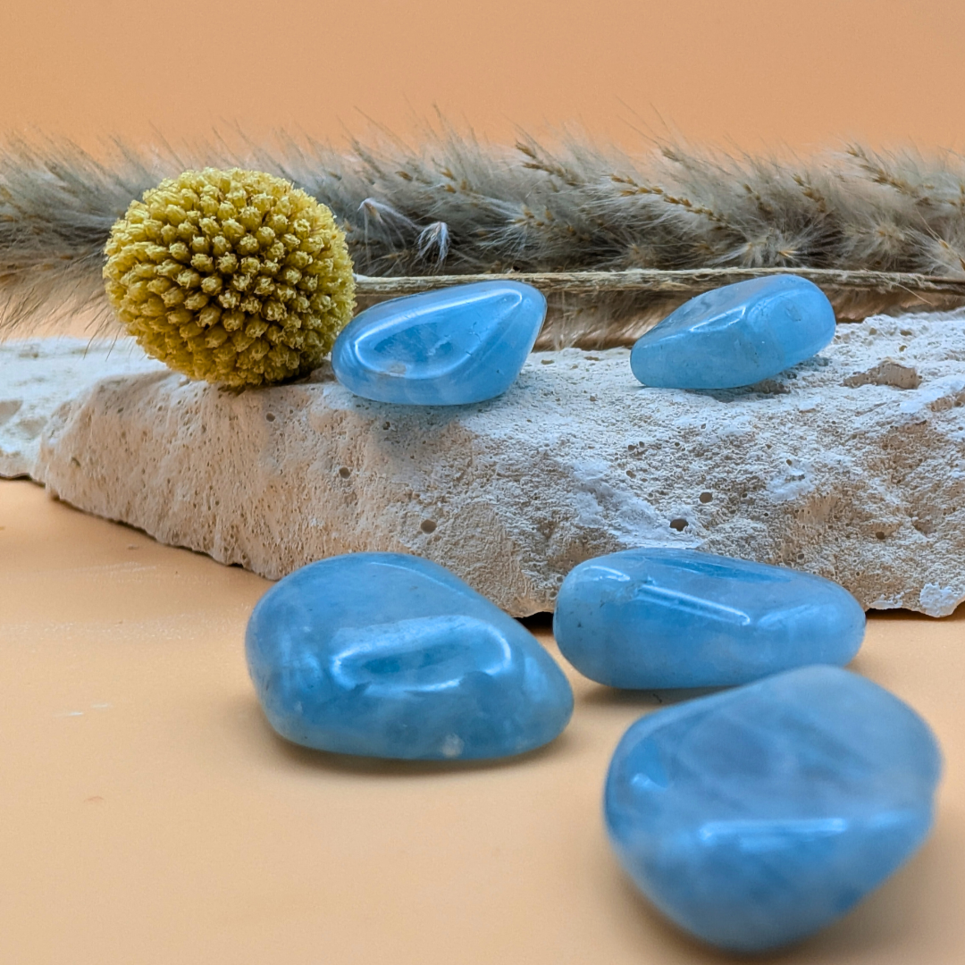 AQUAMARIN Trommelstein EXTRA