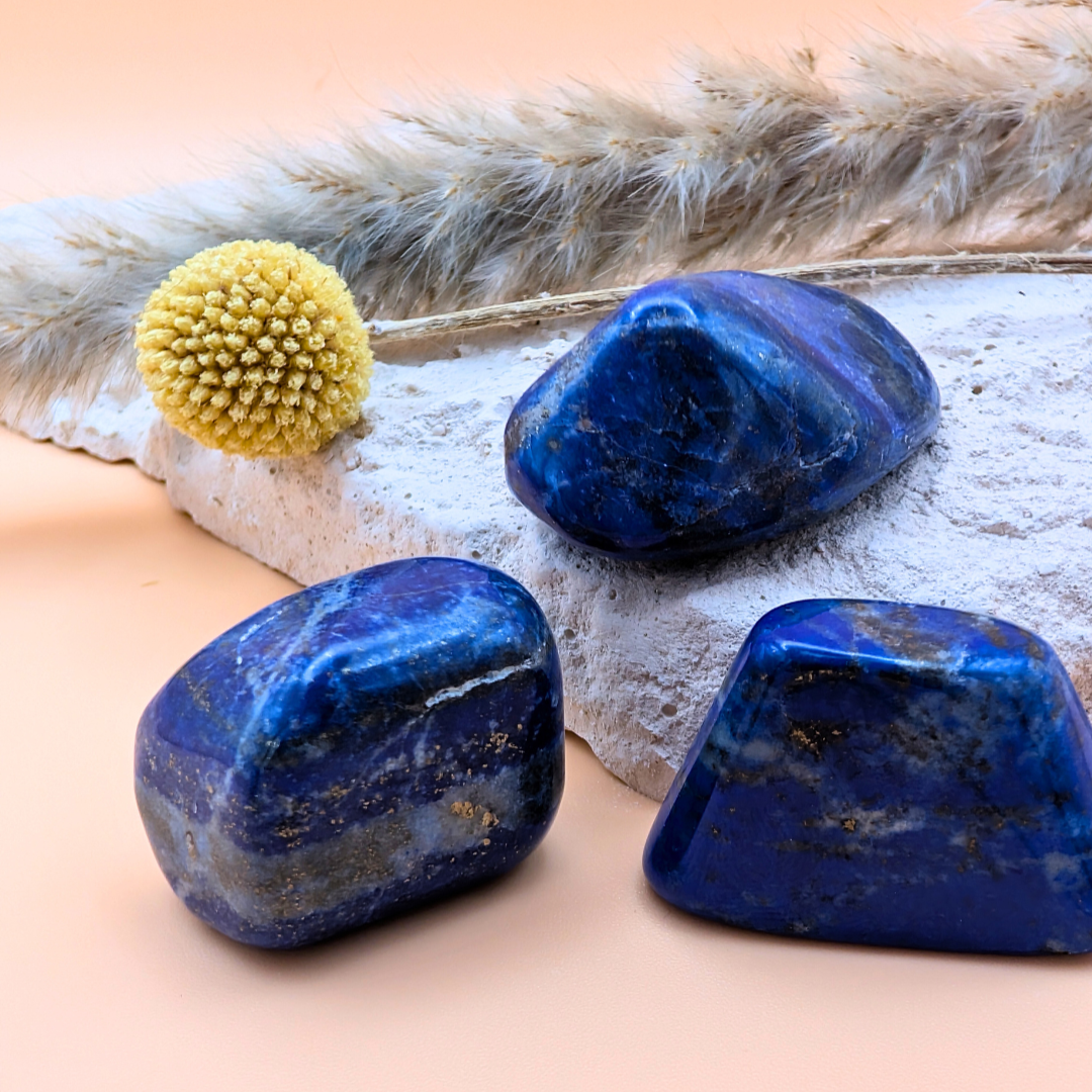 Lapislazuli Trommelstein A Qualität