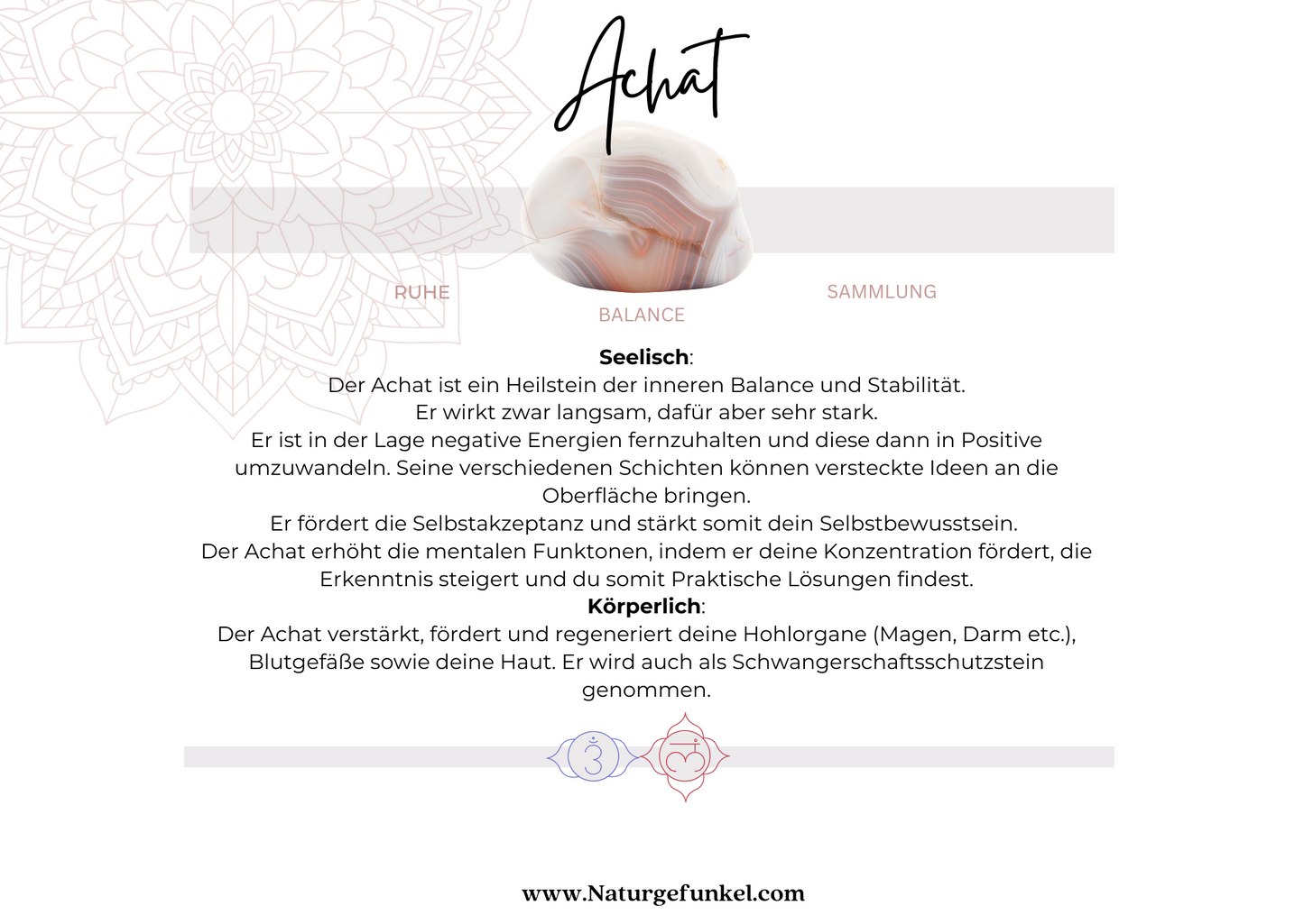 Botswanna-Achat Armband