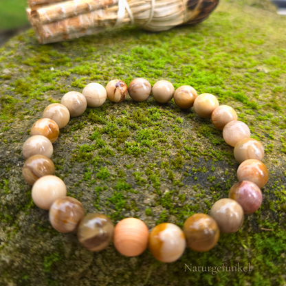 Versteinertes Holz Armband