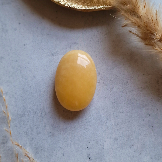 Calcit Orange Handschmeichler