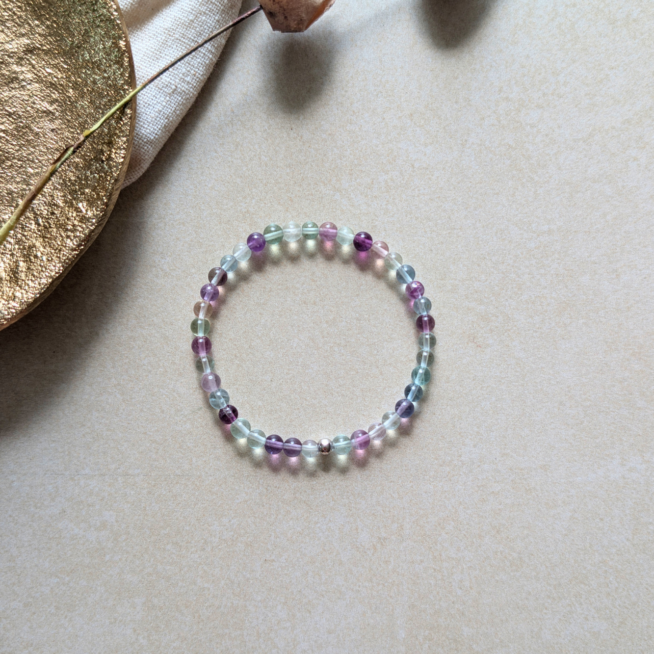 Fluorit Armband