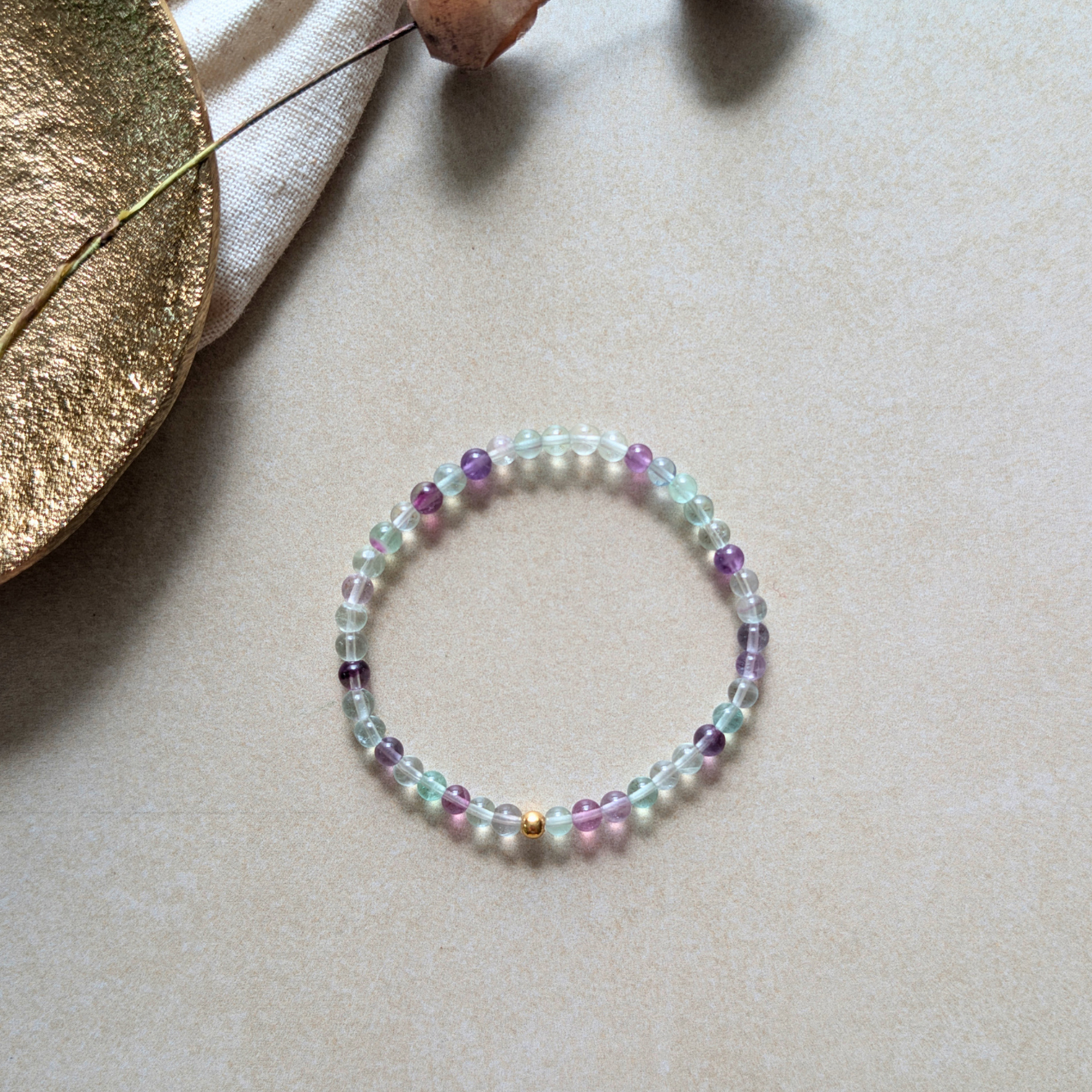 Fluorit Armband