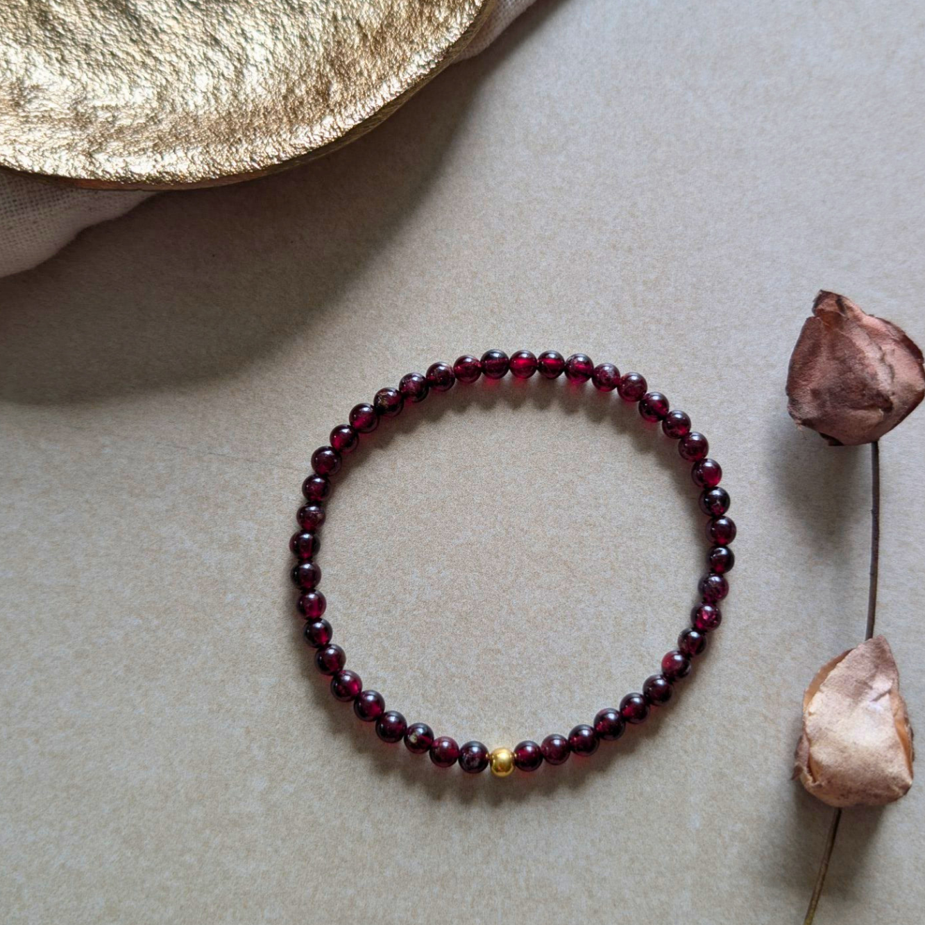 Granat Armband