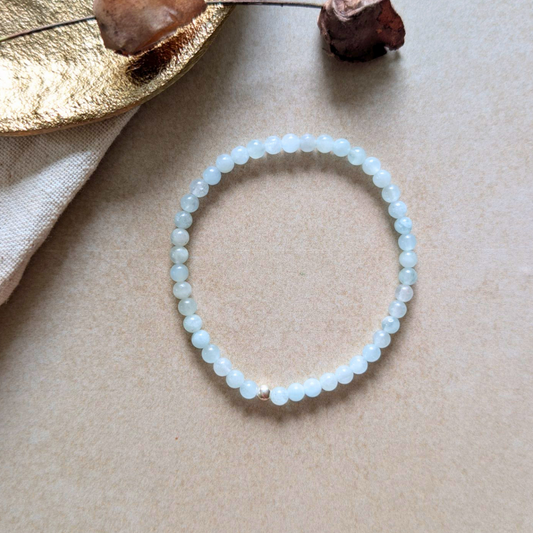 Aquamarin Armband