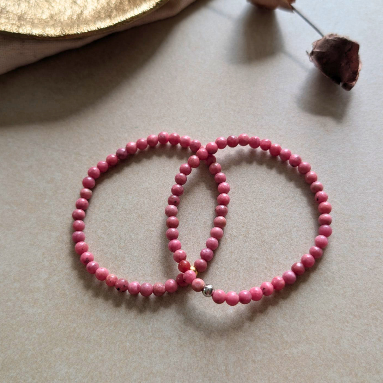 Rhodonit Armband
