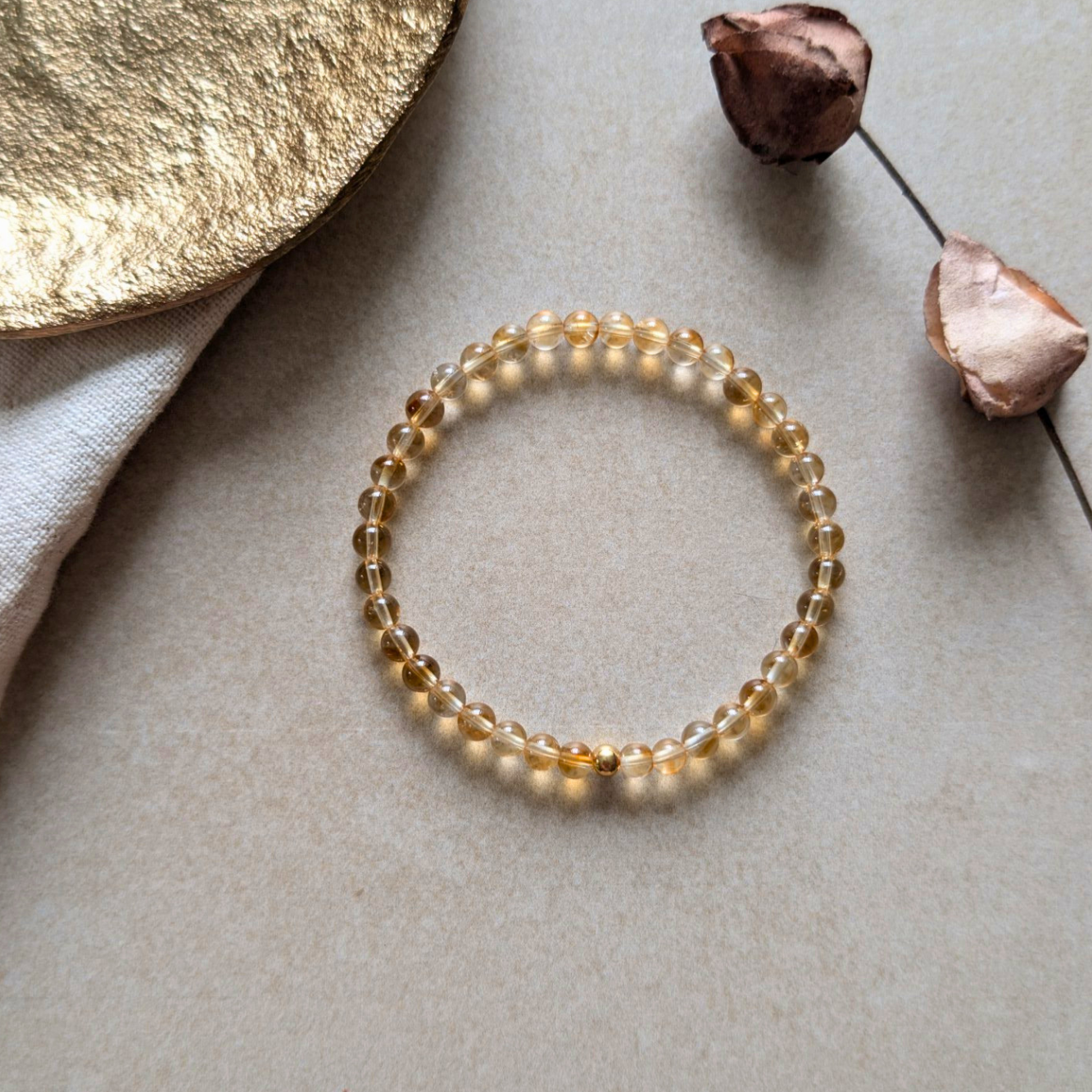 Citrin Armband