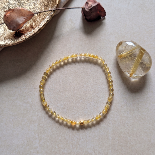Rutilquarz Armband