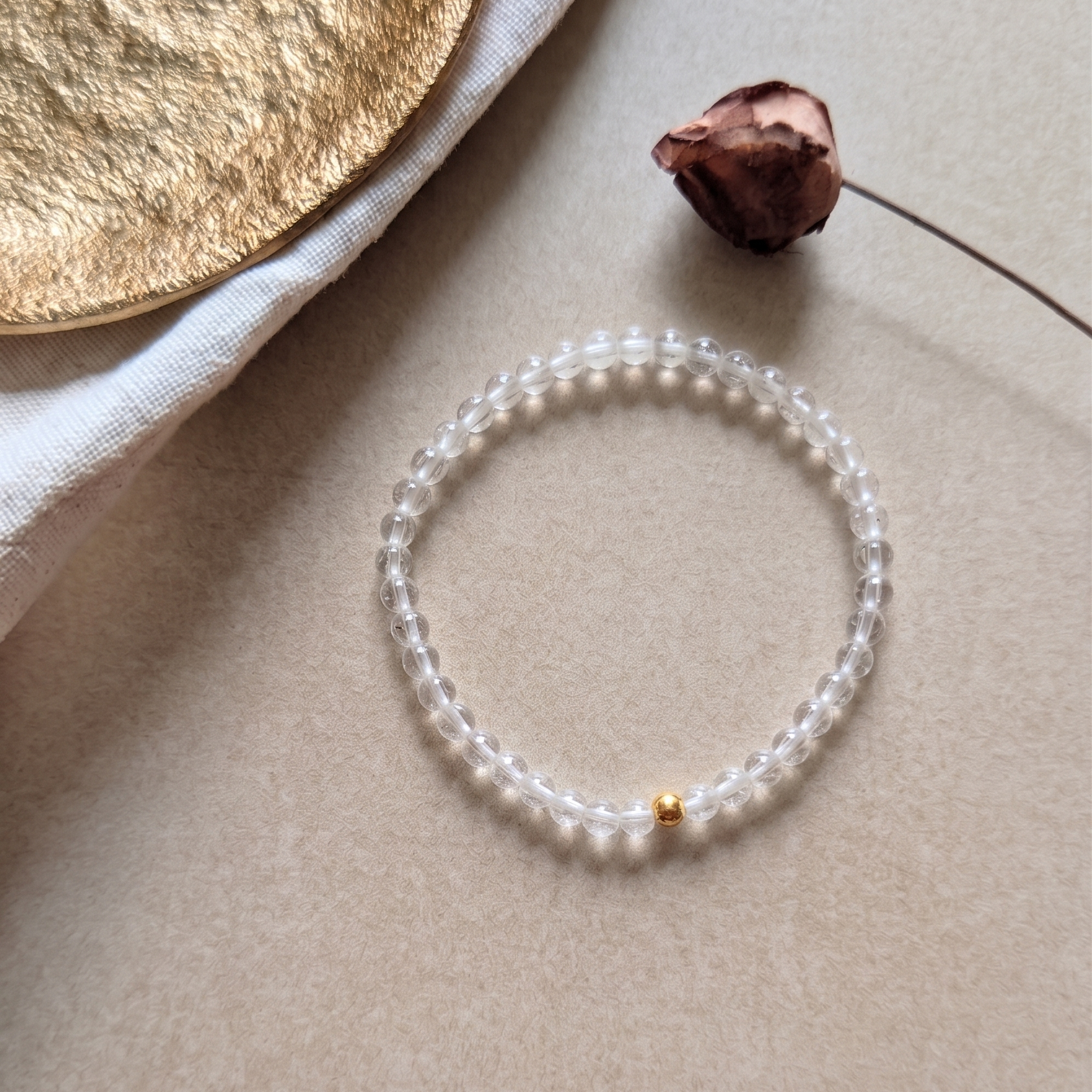 Bergkristall Armband