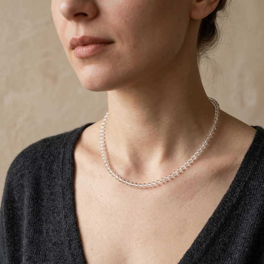 Bergkristall Kette