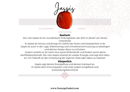 Jaspis Rot Armband