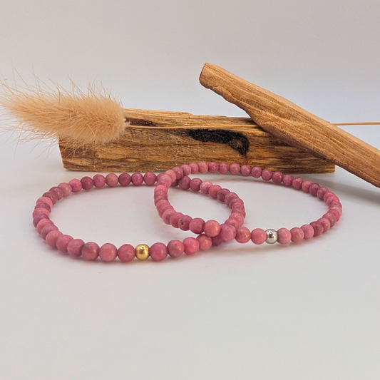 Rhodonit Armband