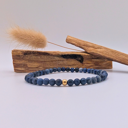 Dumortierit Armband