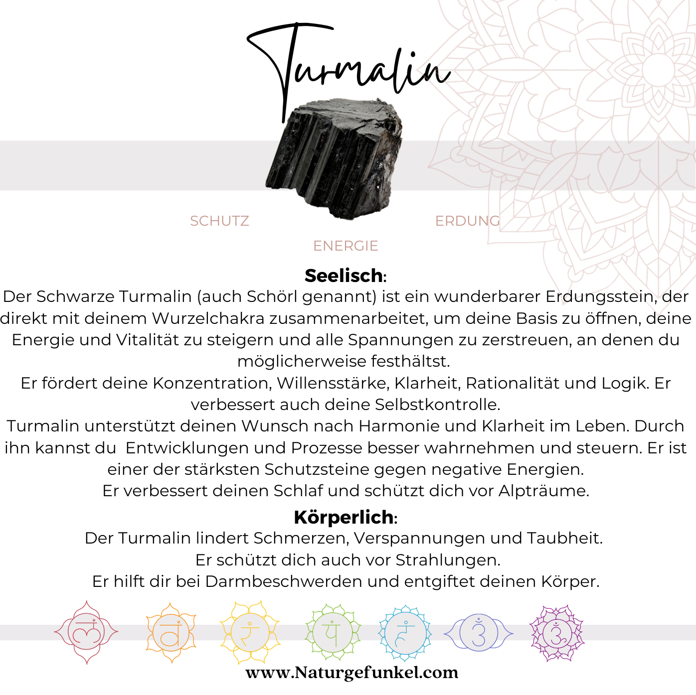 Turmalin Armband